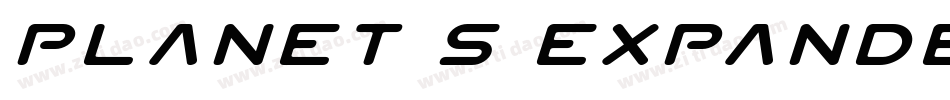 Planet S Expanded Italic字体转换
